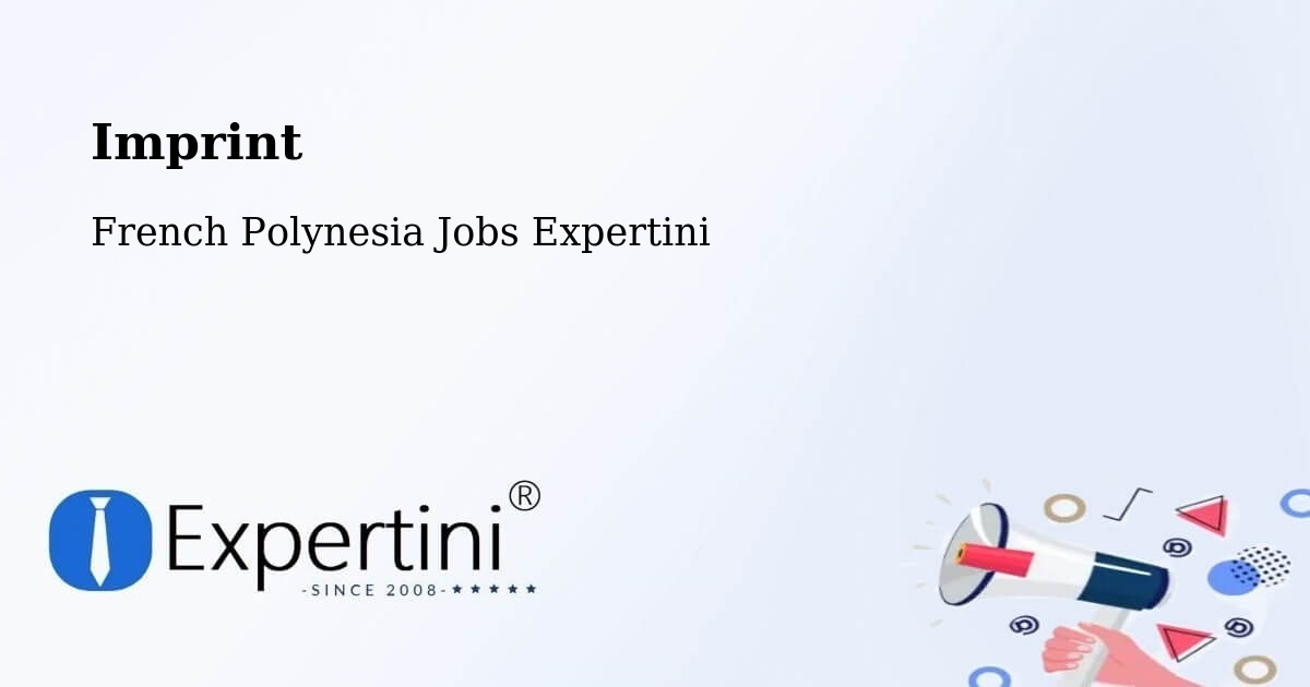 Imprint – Vairoa - French Polynesia Jobs Expertini